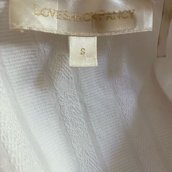 LoveShackFancy William Blouse Size Small - Picture 8 of 8